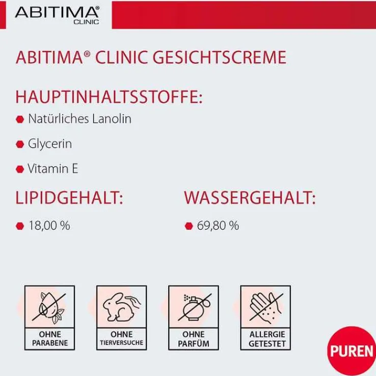 Abitima Clinic Gesichtscreme, 100 ml