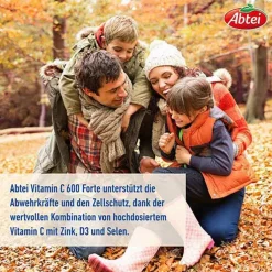 Abtei Vitamin C 600 Forte Tabletten Titandioxidfrei , 42 St
