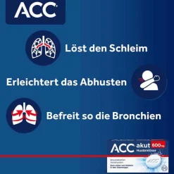 ACC akut 600 mg Hustenlöser, Brausetabletten, 10 St