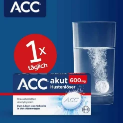 ACC akut 600 mg Hustenlöser, Brausetabletten, 40 St