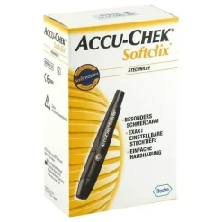 Accu Chek Softclix schwarz, 1 St