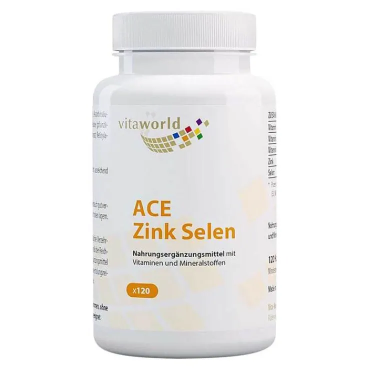 ACE Zink Selen Kapseln, 120 St