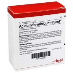 Acidum formicicum Injeel Ampullen, 10 St