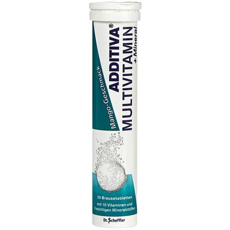 Additiva Multivitamin + Mineral Mango R Brausetabletten, 20 St