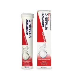Additiva Vitamin C Blutorange Brausetabletten, 20 St
