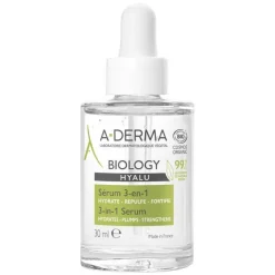 A-Derma Biology Hyalu Serum 3in1, 30 ml