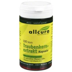 Allcura Traubenkernextrakt Kapseln, 100 St