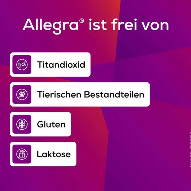 Allegra Allergietabletten 20 mg Tabletten, 6 St
