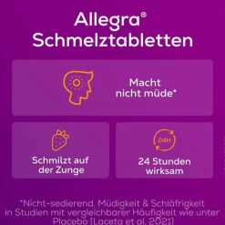 Allegra Allergietabletten Kinder 10 mg Schmelztabletten, 20 St