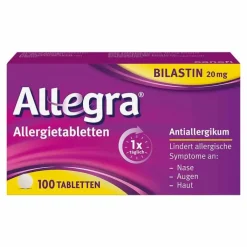Allegra Allergietabletten 20 mg Tabletten, 100 St