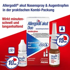 Allergodil akut Duo mit Azelastin, 1 St