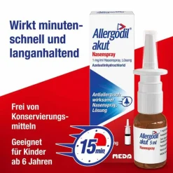 Allergodil akut Nasenspray mit Azelastin, 5 ml