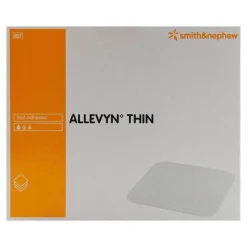 Allevyn Thin 5x6 cm dünne Wundauflage, 10 St