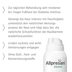 Allpresan diabetic Fuß Intensiv Schaum, 200 ml