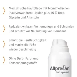 Allpresan Fuß spezial Original Schaum-Creme Hornhaut und Schrunden Nr.4, 200 ml