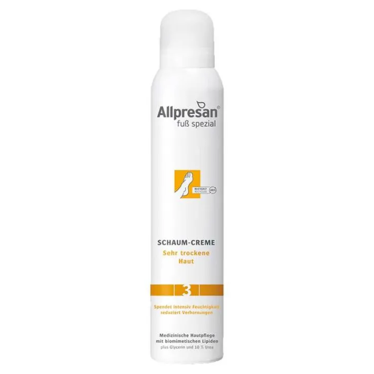 Allpresan Fuß spezial Original Schaum-Creme sehr trockene Haut Nr.3, 200 ml