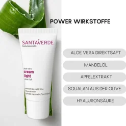 Aloe Vera creme light ohne Duft, 30 ml