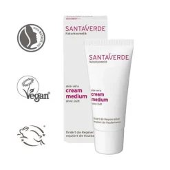 Aloe Vera Creme medium ohne Duft, 30 ml