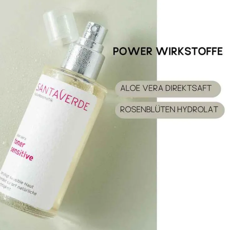 Aloe Vera Toner sensitive Spray, 100 ml
