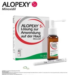 Alopexy 5% Lösung, 3X60 ml