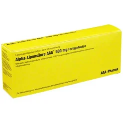 Alpha Liponsäure AAA 600 mg Injektionsflaschen, 5X50 ml