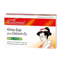 Alsifemin Klima Soja + Calcium + D3 Tabletten, 30 St