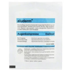 Aluderm Augenkompresse Duocu, 1 St