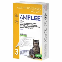 Amflee 50 mg Spot-On für Katzen, 3 St