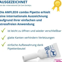 Amflee combo 134/120,6 mg Lösung zum Auftropfen für Hunde 10-20 kg, 3 St