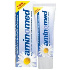 Aminomed Kamillenblüten Zahncreme ohne Titandioxid, 75 ml