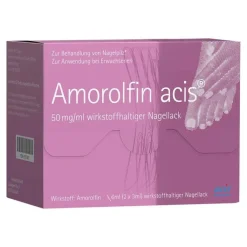 Amorolfin acis® 50 mg/ml wirkstoffhaltiger Nagellack, 6 ml