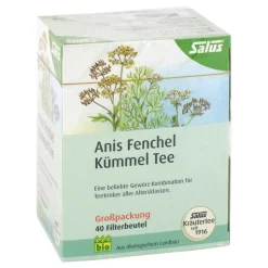 Anis Fenchel Kümmel Tee Salus Filterbeutel, 40 St