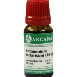 Antimonium tartaricum Arcana LM 6 Dilution, 10 ml