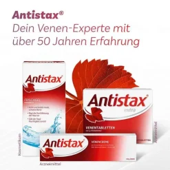 Antistax® extra Venentabletten bei Krampfadern, 30 St