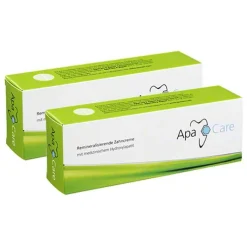 Apacare Zahncreme, 2x75 ml