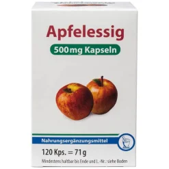 Apfelessig 500 Kapseln, 120 St