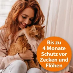 Ardap Zecken- / Flohschutzhalsband Katzen ab 4. Monat, 1 St