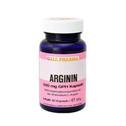 Arginin 500 mg GPH Kapseln, 60 St