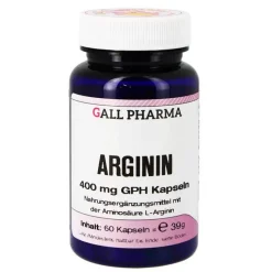 Arginin 400 mg GPH Kapseln, 60 St