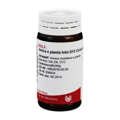 Arnica E Planta tota D 12 Gl, 20 g