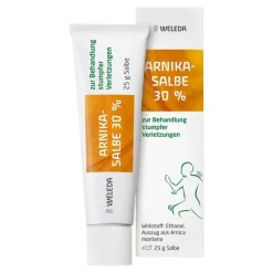 Arnika-Salbe 30% zur Behandlung stumpfer Verletzungen, 25 g