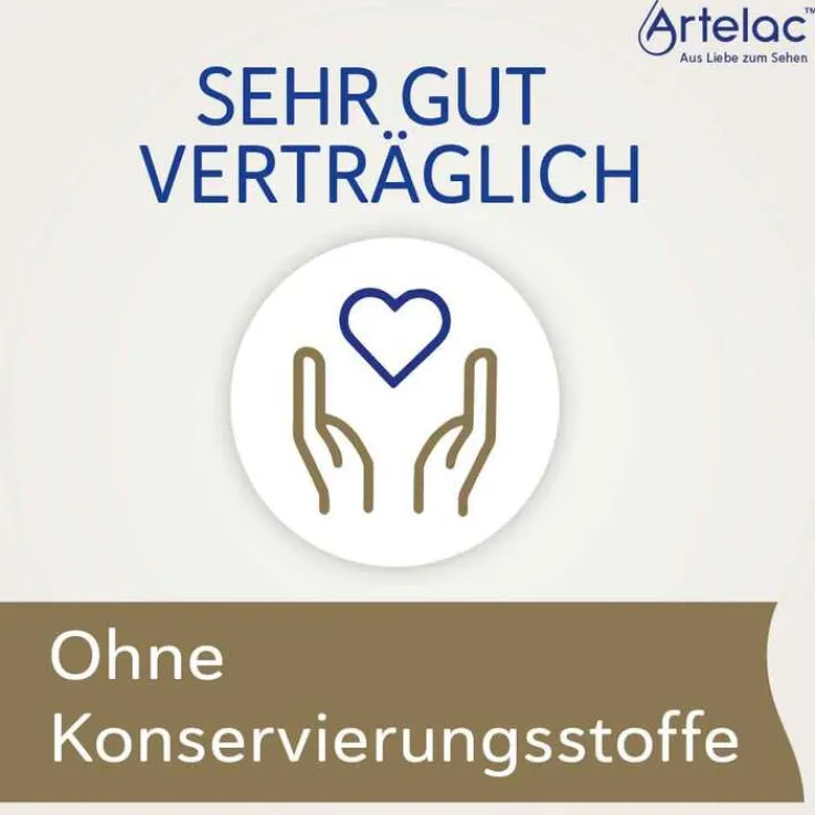 Artelac® Complete MDO® Augentropfen für trockene/ tränende Augen, 2X10 ml