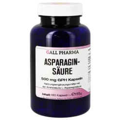 Asparaginsäure 500 mg GPH Kapseln, 180 St