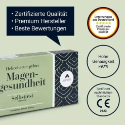 Aspilos Selbsttest Magengesundheit H.pylori Stuhl, 1 St