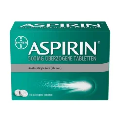 Aspirin 500 mg überzogene Tabletten, 40 St