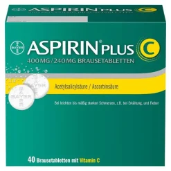Aspirin Plus C Brausetabletten, 40 St