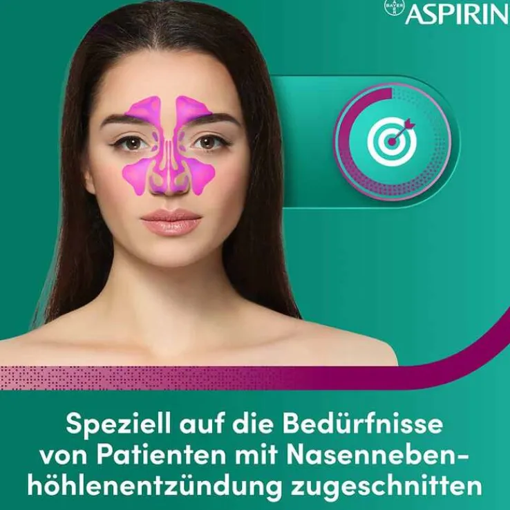Aspirin SinuComplex 500 mg/30 mg Granulat Suspension - Herstellung Beutel , 10 St