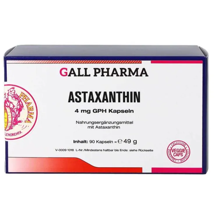 Astaxanthin 4 mg GPH Kapseln, 90 St