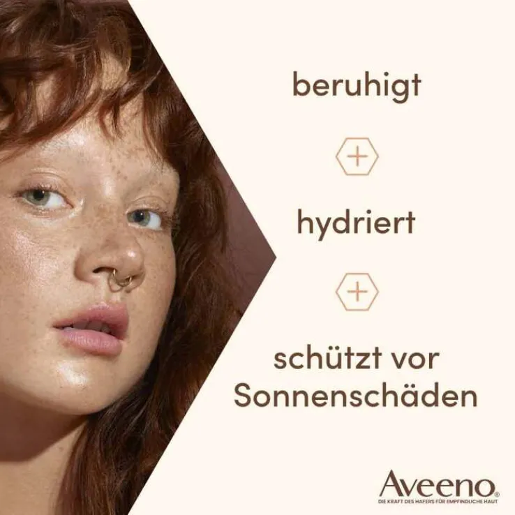 Aveeno Calm + Restore Hafer Tagespflege Creme LSF 50, 50 ml