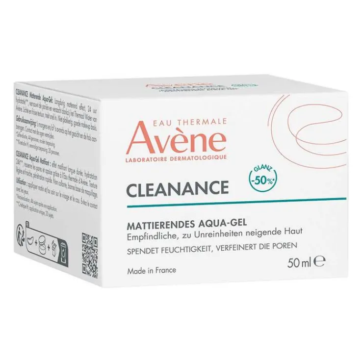 Avene Cleanance mattierendes Aqua-Gel, 50 ml